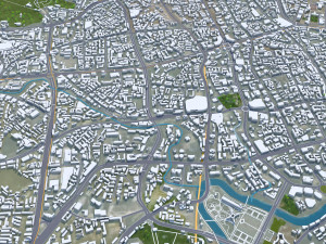 Guiyang city Guizhou China 60km 3D 模型