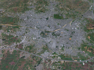 Guntur city Andhra Pradesh 20km 3D मॉडल