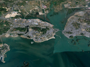 Ha Long Quang Ninh city Vietnam 35km 3D Model