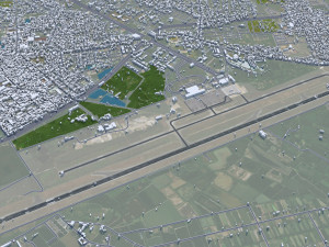 Hai Phong city Vietnam 30km Modelo 3D