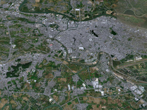 Hai Phong city Vietnam 30km Modelo 3D
