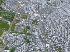 Havana city Cuba 30km 3D-Modell