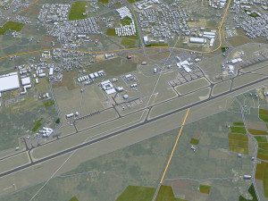 Havana city Cuba 30km 3D-Modell