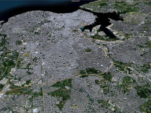 Havana city Cuba 30km 3D-Modell