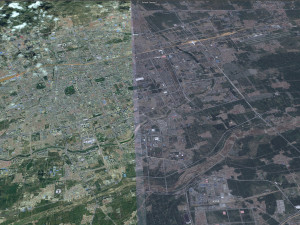 Hohhot Inner city Mongolia China 55km Modelo 3D
