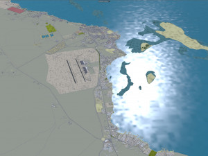 Hurghada city Egypt 60km 3D Model