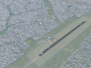 Ibadan city Nigeria 40km 3D 模型