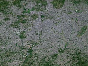 Ibadan city Nigeria 40km 3D 模型