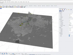 Ibadan city Nigeria 40km 3D Model