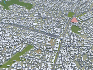 Ikorodu city Nigeria 30km Modello 3D