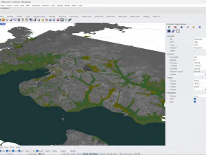 Ikorodu city Nigeria 30km 3D Model