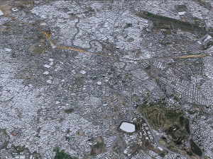 Islamabad city Pakistan 50km 3D Model