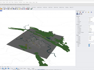 Jamshedpur city Jharkhand India 30km Modello 3D