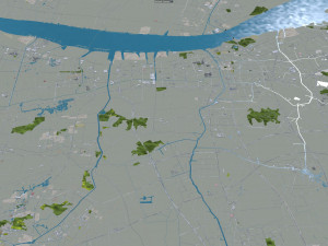 Jiangyin Wuxi Jiangsu city China 45km Modèle 3D