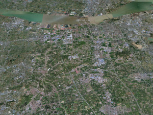 Jiangyin Wuxi Jiangsu city China 45km Modèle 3D