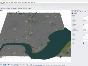 Jiaxing city Zhejiang China 90km 3D Model