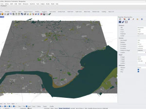Jiaxing city Zhejiang China 90km 3D Model