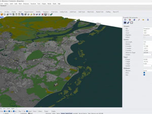 Joao Pessoa city Brazil 30km 3D Model