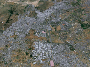 Jodhpur Rajasthan city India 30km 3D Model