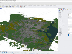Joinville State of Santa city Catarina Brazil 25km 3D Model