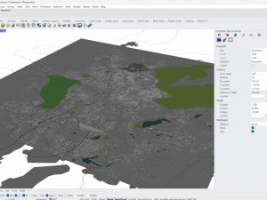 Jos city Nigeria 20km 3D Модель