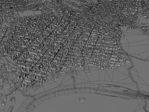 Kaduna city Nigeria 25km 3D Model