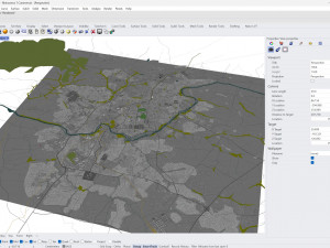 Kaduna city Nigeria 25km 3D Model