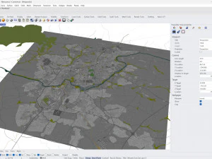 Kaduna city Nigeria 25km 3D Model