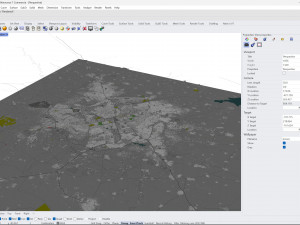 Kano city Nigeria 40km Modello 3D