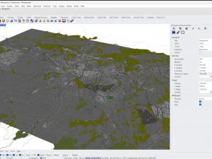 Kayseri city Turkey 45km 3D Model