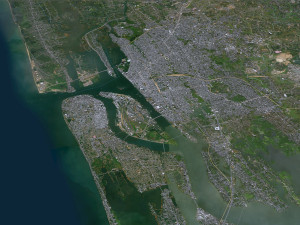 Kochi city Kerala India 40km 3Dモデル