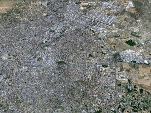 Konya city Turkey 30km 3D Model