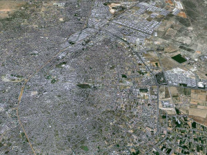 Konya city Turkey 30km 3D Model