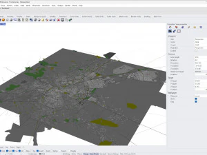 Konya city Turkey 30km 3D Model