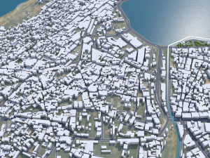 Kota city Rajasthan India 20km Modelo 3D