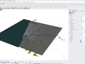 Kozhikode city Kerala India 35km 3D 模型
