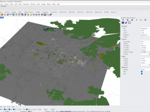 Kumasi city Ghana 45km Modelo 3D
