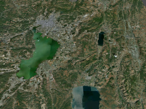 Kunming city Yunnan China 110km 3D मॉडल