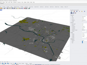 Laiwu Jinan city Shandong China 30km Modelo 3D