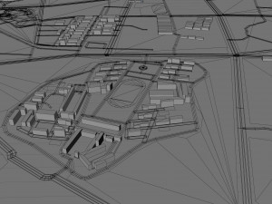 Leiyang city Hengyang Hunan China 18km Modelo 3D