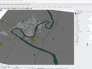 Cidade de Leiyang Hengyang Hunan China 18 km Modelo 3D