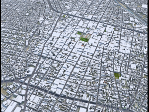 Leon de los Aldama city Guanajuato Mexico 35km 3D 模型