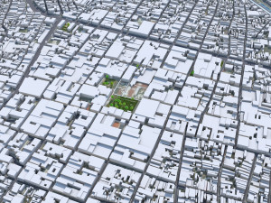 Leon de los Aldama city Guanajuato Mexico 35km 3D 模型