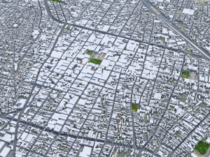 Leon de los Aldama city Guanajuato Mexico 35km 3D 模型