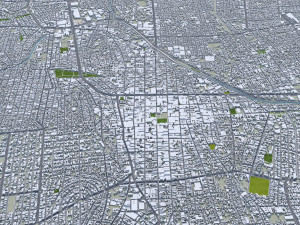 Leon de los Aldama city Guanajuato Mexico 35km 3D 模型
