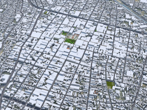 Leon de los Aldama city Guanajuato Mexico 35km 3D 模型