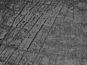 Leon de los Aldama city Guanajuato Mexico 35km 3D Model