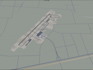 Lianyungang city Jiangsu China 130km 3D Model