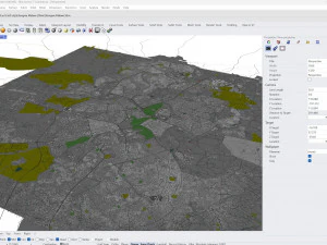Lilongwe city Malawi 20km 3D Model