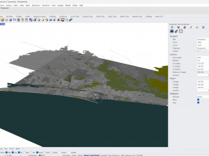 Lome city Togo 25km 3Dモデル